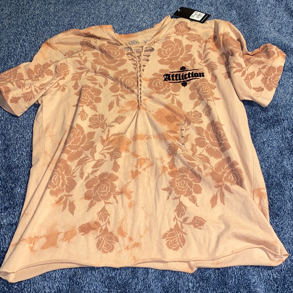 Affliction praise wings tee size xs new with tags